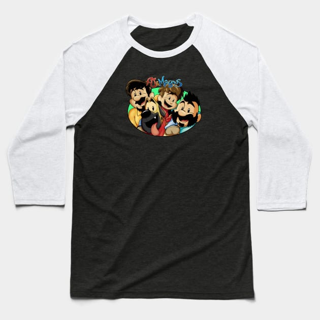 Family Baseball T-Shirt by AJ & Magnus